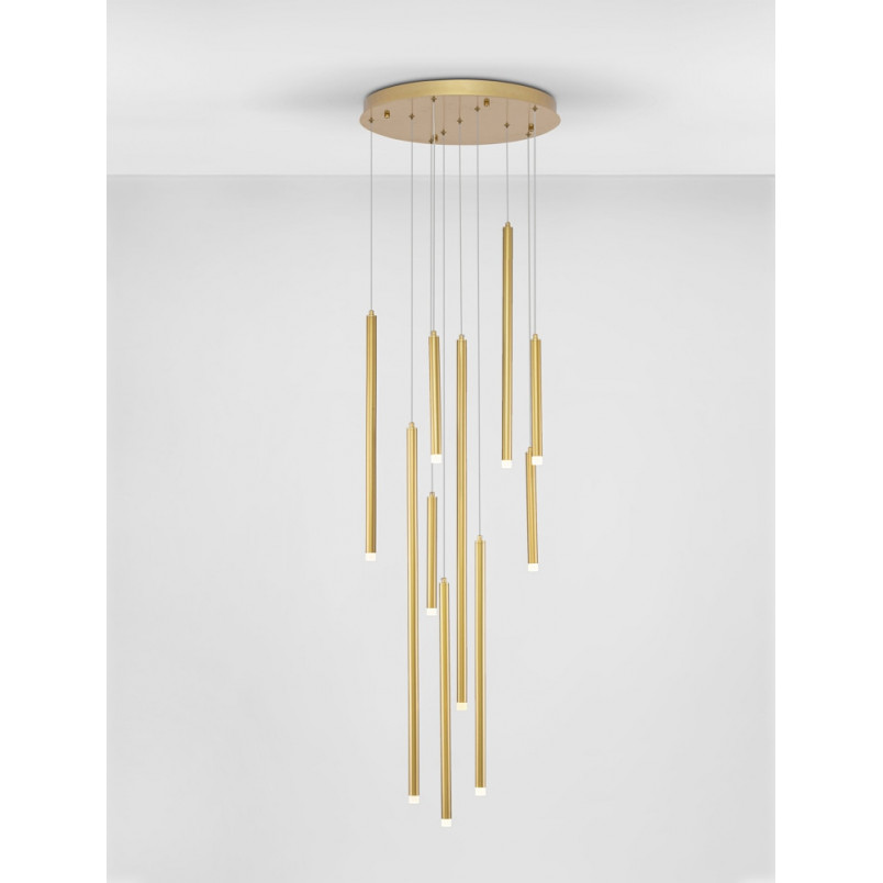 Lampa wisząca Hose LED złota - Glamour | Decolab24