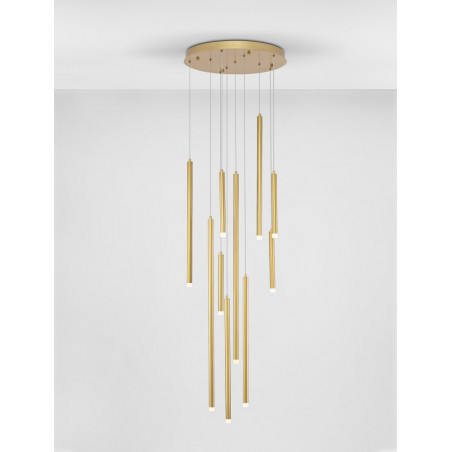 Lampa wisząca Hose LED złota - Glamour | Decolab24