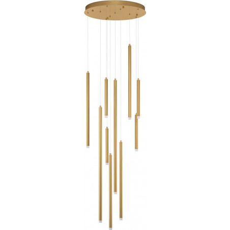 Lampa wisząca Hose LED złota - Glamour | Decolab24