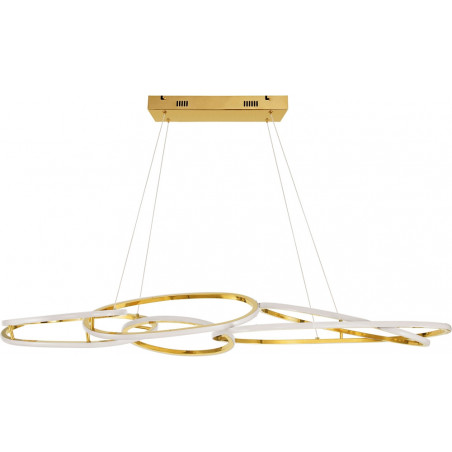 Lampa Wisząca Złota Glamour Confuso LED | Decolab24