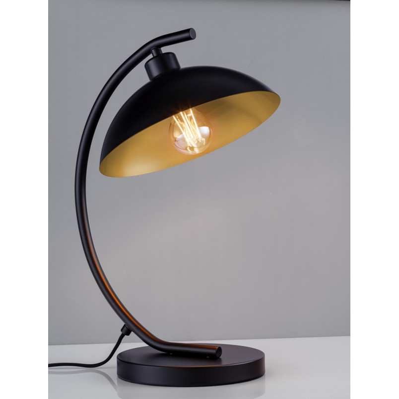 Lampa Loft Artemis Czarna/Złota | Decolab24