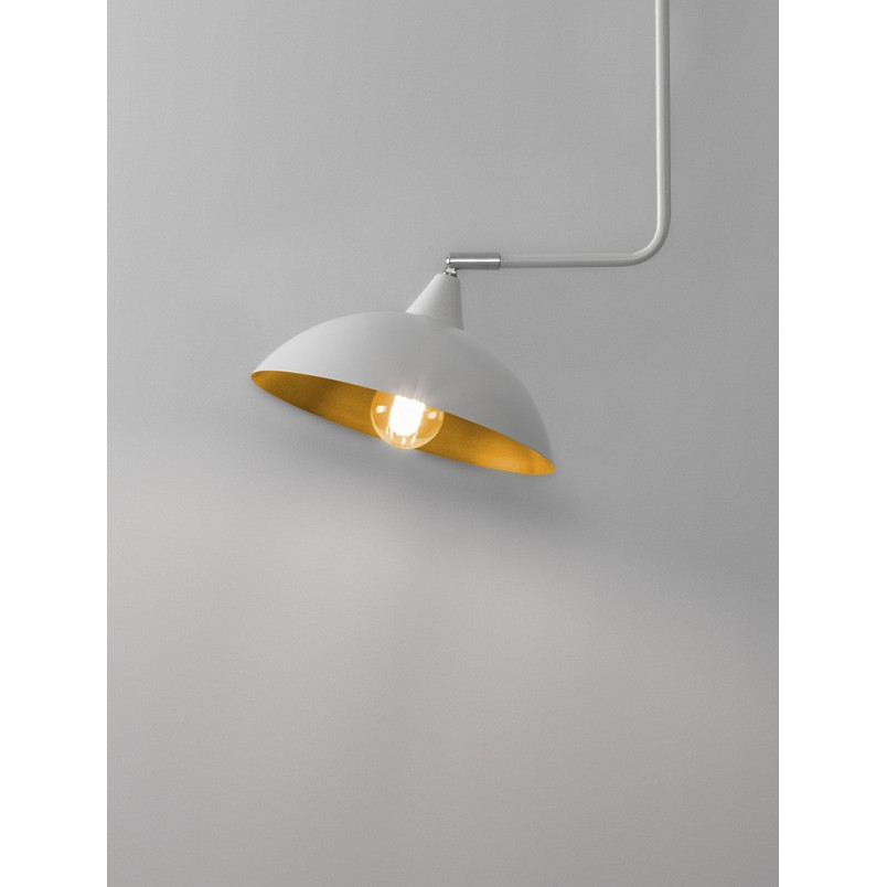 Lampa sufitowa loft Artemis | Biały/Złoty | Decolab24
