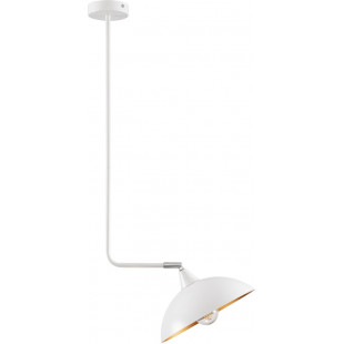 Lampa sufitowa na wysięgniku loft Artemis biały / złoty