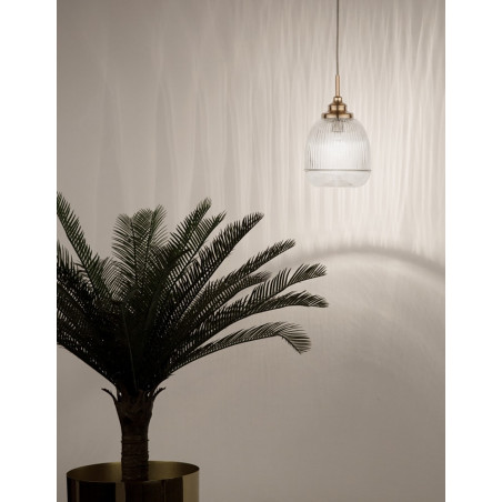 Lampa wisząca szklana Vintage Tripsi | Decolab24