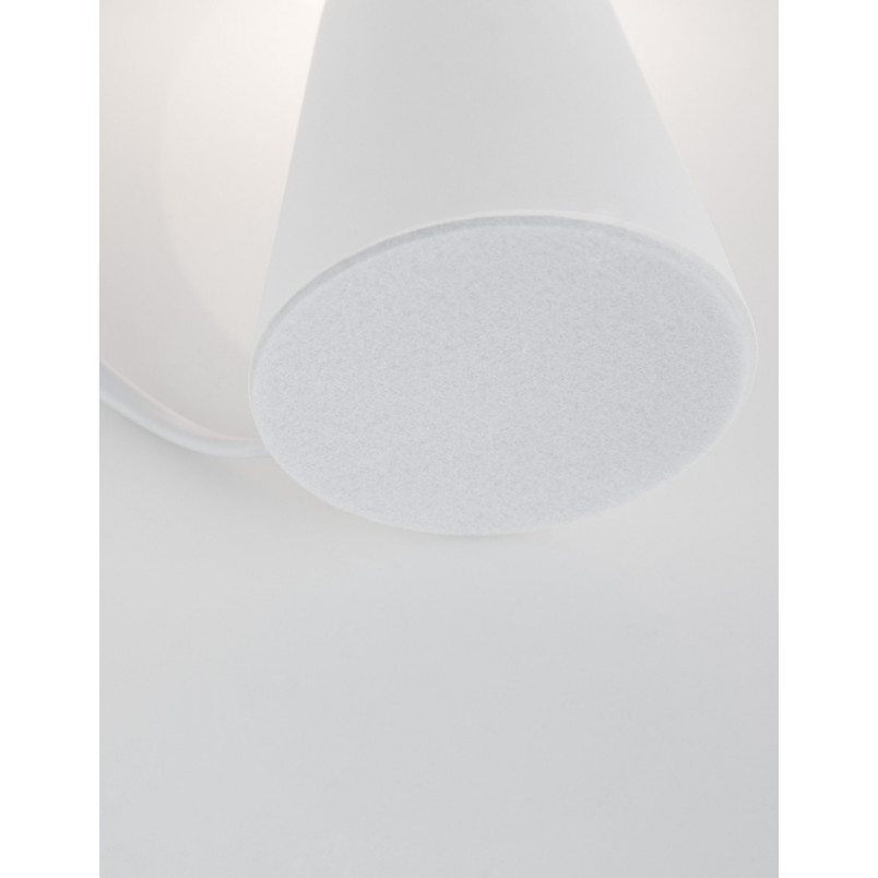 Lampa stołowa Noon: Beton i szkło w stylu Japandi | Decolab24
