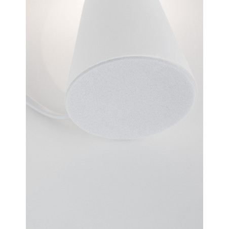 Lampa stołowa Noon: Beton i szkło w stylu Japandi | Decolab24