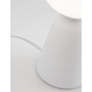Lampa stołowa Noon: Beton i szkło w stylu Japandi | Decolab24