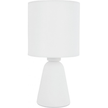 Lampa stołowa betonowa Noon biała | Decolab24