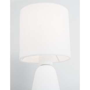 Lampa stołowa betonowa Noon biała | Decolab24