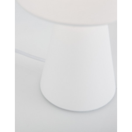 Lampa stołowa betonowa Noon biała | Decolab24