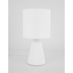 Lampa stołowa betonowa Noon biała | Decolab24