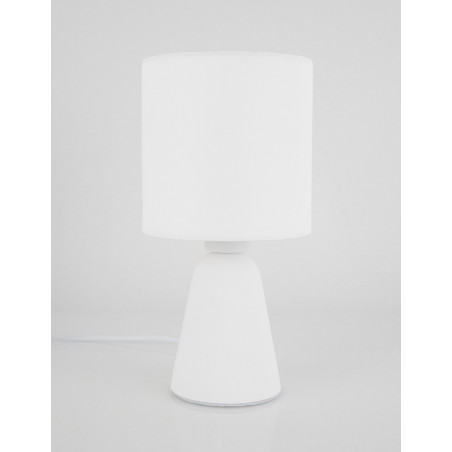 Lampa stołowa betonowa Noon biała | Decolab24