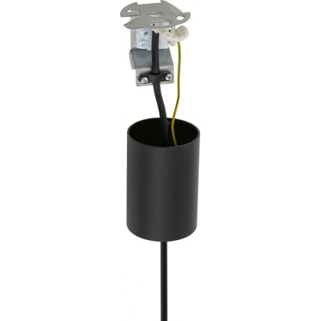 Lampa Wisząca Tuba Forty Czarna | Nowodvorski - Nowoczesne Oświetlenie