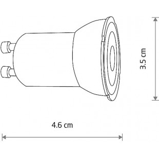 Żarówka GU10 LED Nowodvorski 4W 4000K - Oszczędność i Design