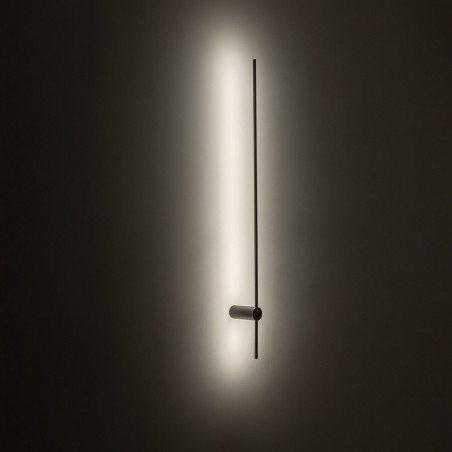 Kinkiet LED czarny 120cm Saber | Nowodvorski - Nowoczesne oświetlenie