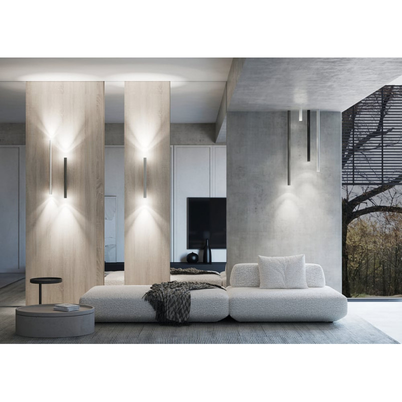 Lampa spot Fourty biała Nowodvorski | Minimalistyczny design