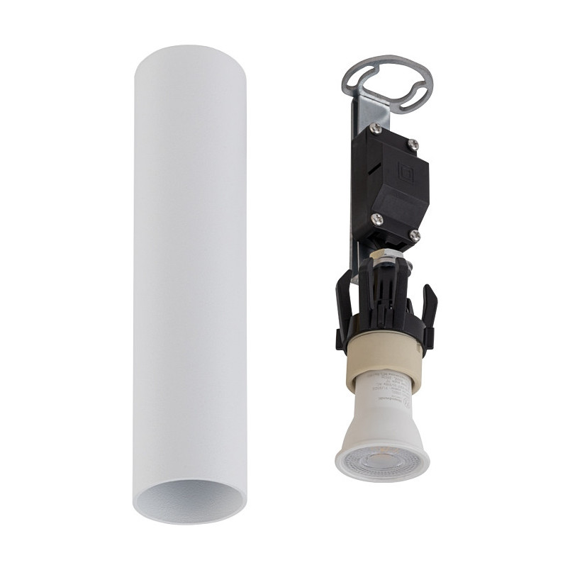 Lampa spot Fourty biała Nowodvorski | Minimalistyczny design