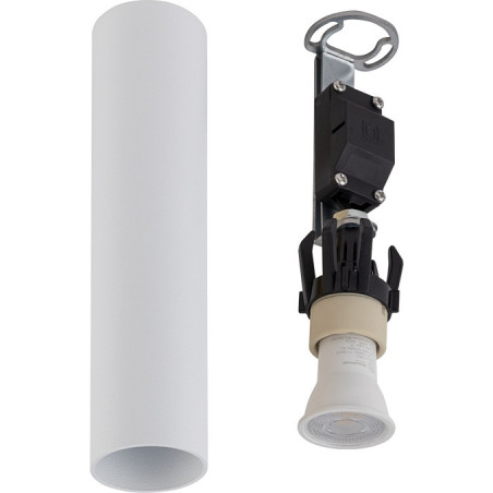 Lampa spot Fourty biała Nowodvorski | Minimalistyczny design