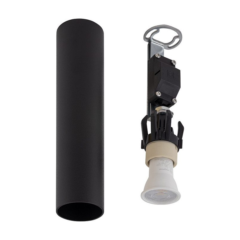 Lampa spot Fourty czarna Nowodvorski - Nowoczesne oświetlenie