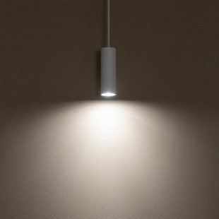 Lampa wisząca tuba Fourty - Nowodvorski | Biała