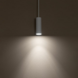 Lampa wisząca tuba Fourty - Nowodvorski | Biała