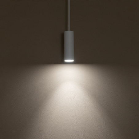 Lampa wisząca tuba Fourty - Nowodvorski | Biała