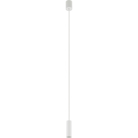 Lampa wisząca tuba Fourty - Nowodvorski | Biała