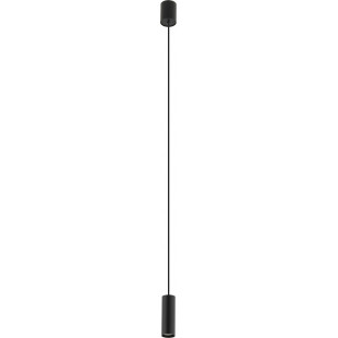 Lampa wisząca tuba Fourty czarna | Nowodvorski - Sklep z lampami