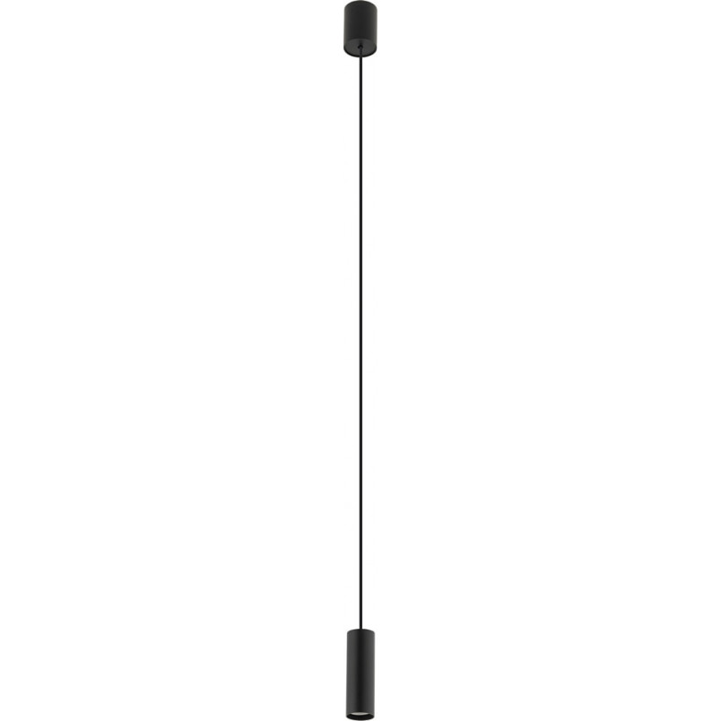 Lampa wisząca tuba Fourty czarna | Nowodvorski - Sklep z lampami