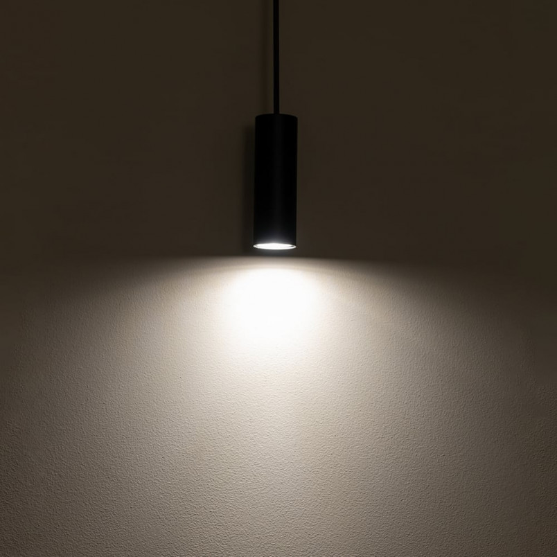 Lampa wisząca tuba Fourty czarna | Nowodvorski - Sklep z lampami
