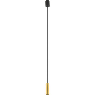Lampa wisząca tuba Fourty 4cm H12,3cm mosiądz Nowodvorski