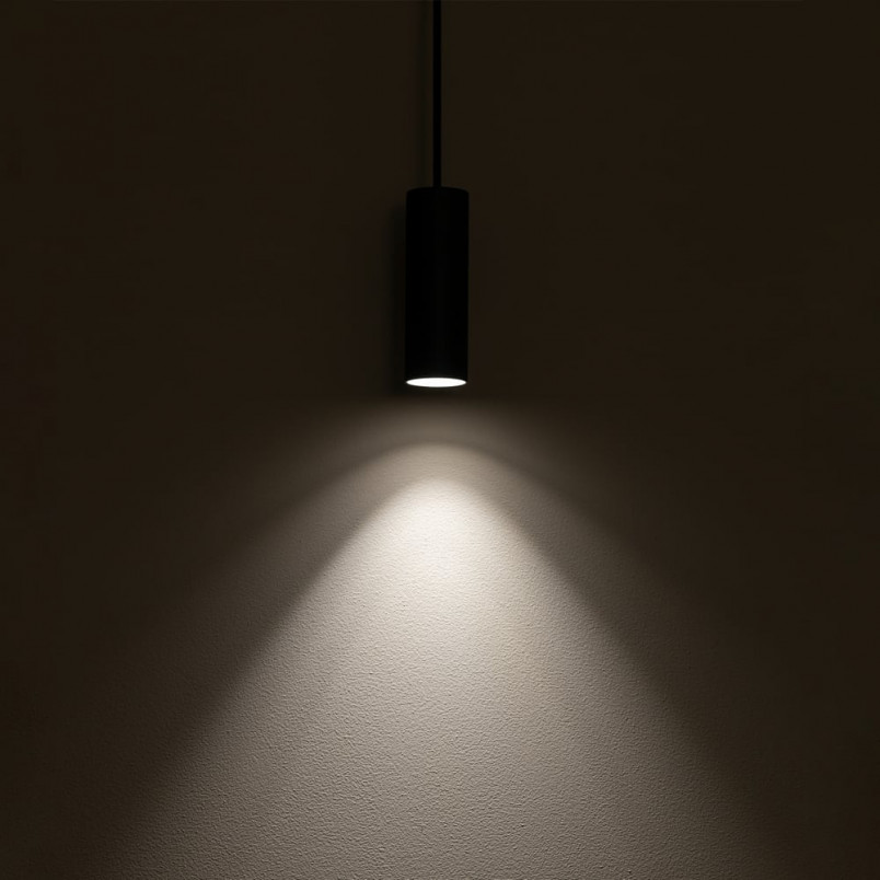 Lampa wisząca Fourty Nowodvorski | Grafitowa tuba LED