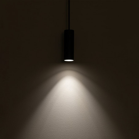 Lampa wisząca Fourty Nowodvorski | Grafitowa tuba LED