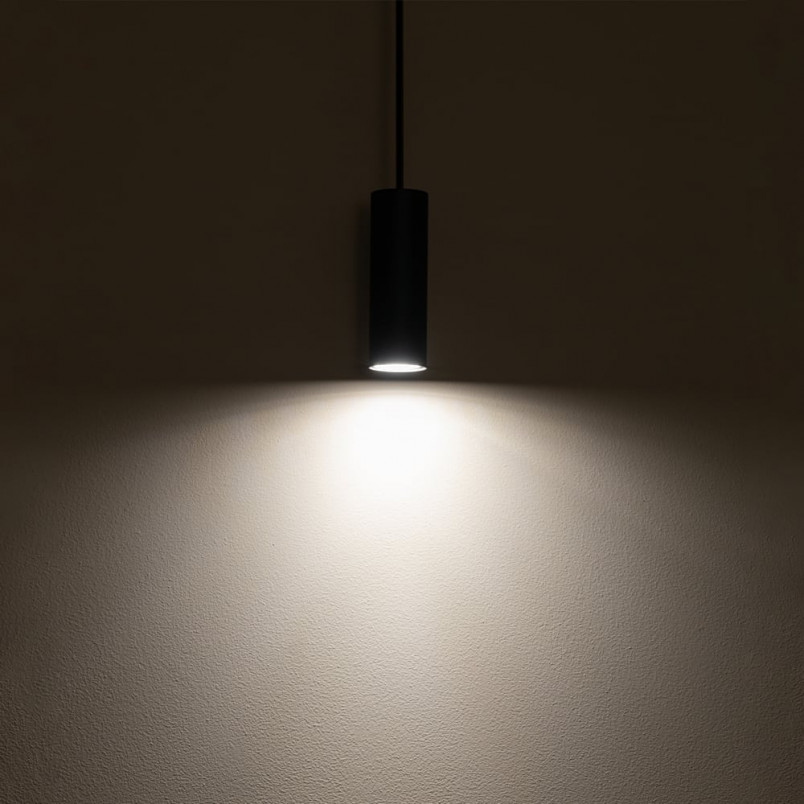 Lampa wisząca Fourty Nowodvorski | Grafitowa tuba LED