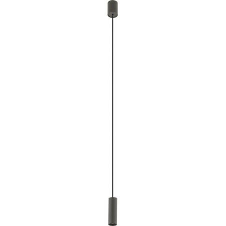 Lampa wisząca Fourty Nowodvorski | Grafitowa tuba LED