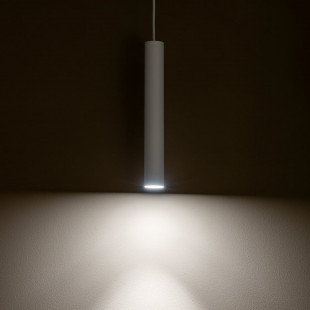 Lampa wisząca Fourty biała Nowodvorski - Nowoczesne oświetlenie