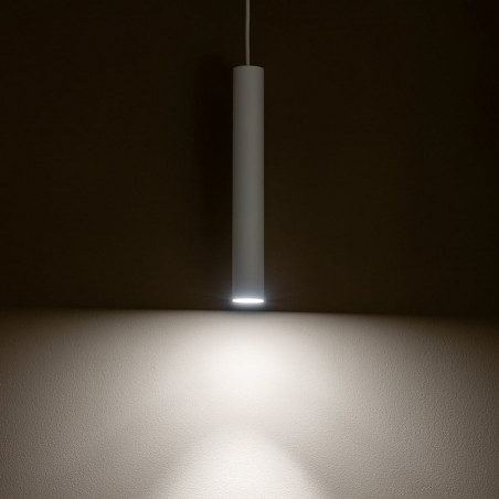 Lampa wisząca Fourty biała Nowodvorski - Nowoczesne oświetlenie