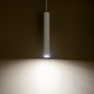 Lampa wisząca Fourty biała Nowodvorski - Nowoczesne oświetlenie