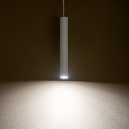 Lampa wisząca Fourty biała Nowodvorski - Nowoczesne oświetlenie