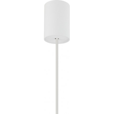 Lampa wisząca Fourty biała Nowodvorski - Nowoczesne oświetlenie