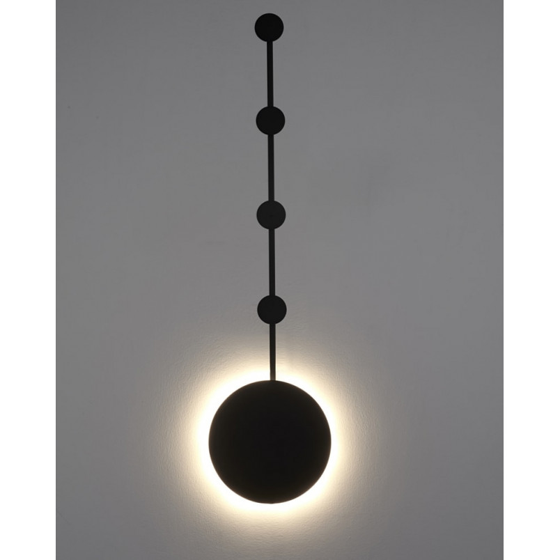 Kinkiet LED Clex Czarny | Step Into Design - Nowoczesne Oświetlenie