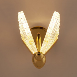 Kinkiet LED "Pszczoła" Złoty | Step Into Design