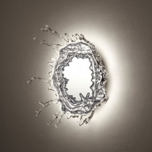Kinkiet LED Aqua z lustrem | Step Into Design - 45cm