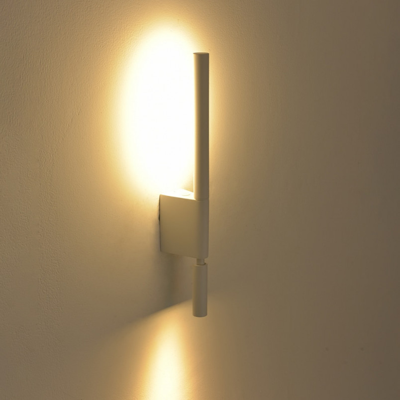 Kinkiet 2 punktowy biały LED - Step Into Design