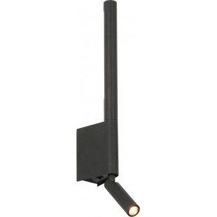 Kinkiet 2 punktowy LED czarny mat - Step Into Design