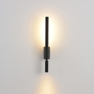 Kinkiet 2 punktowy LED czarny mat - Step Into Design