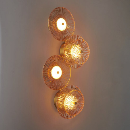 Kinkiet Luxio LED Bursztynowy | Step Into Design - Elegancja i Światło