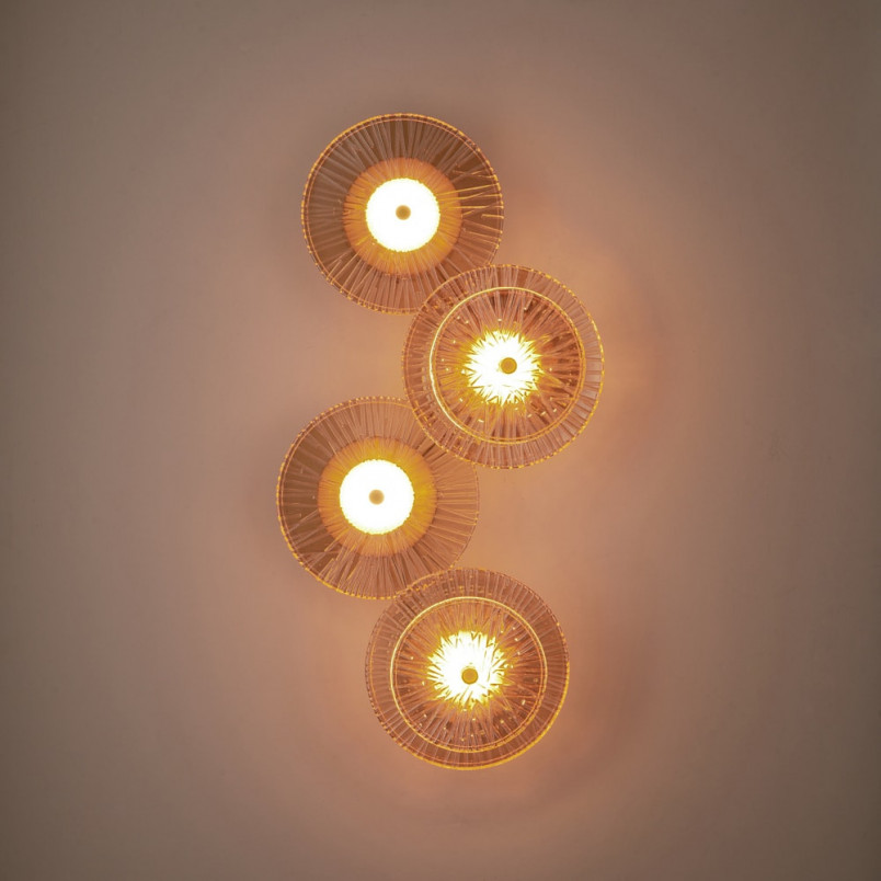 Kinkiet Luxio LED Bursztynowy | Step Into Design - Elegancja i Światło