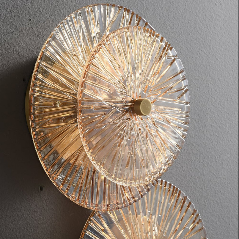 Kinkiet Luxio LED Bursztynowy | Step Into Design - Elegancja i Światło