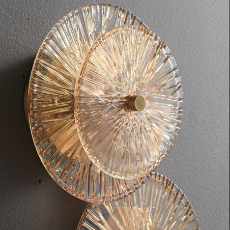Kinkiet Luxio LED Bursztynowy | Step Into Design - Elegancja i Światło